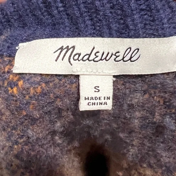 Madewell‎ Mullen Pullover Sweater 60% Wool - Picture 5 of 6